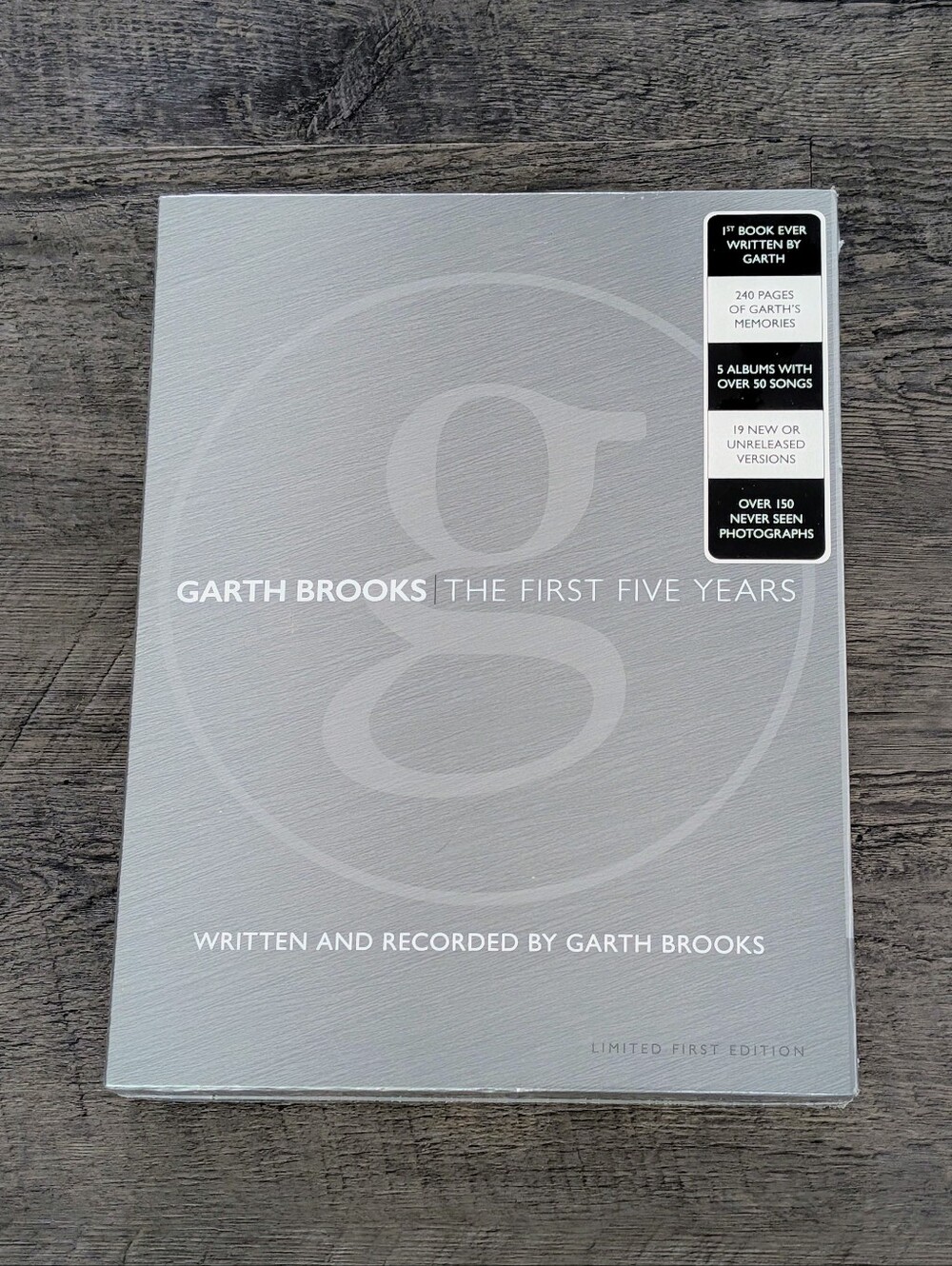 Garth Brooks Anthology 1st Edition First Five Years 5 CDs New Sealed Demos Pics